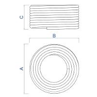 Mangueira Tramontina Flex de 1/2" para Jardim com Engates Rápidos e Esguicho 30m - Gelo - 2