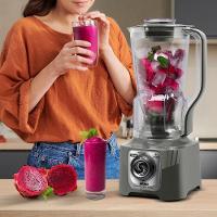 Liquidificador Arno Power Max XXL LN87 2200W Jarra 2,25L 6 Lâminas Powelix Cinza - 9