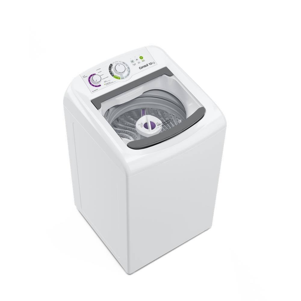 Conjunto Consul Geladeira CRM40MB Frost Free 333L + Lavadora CWH12BB 12kg - 7