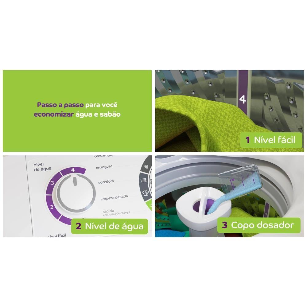 Conjunto Consul Geladeira CRM40MB Frost Free 333L + Lavadora CWH12BB 12kg - 9