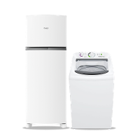 Conjunto Consul Geladeira CRM40MB Frost Free 333L + Lavadora CWH12BB 12kg - 1
