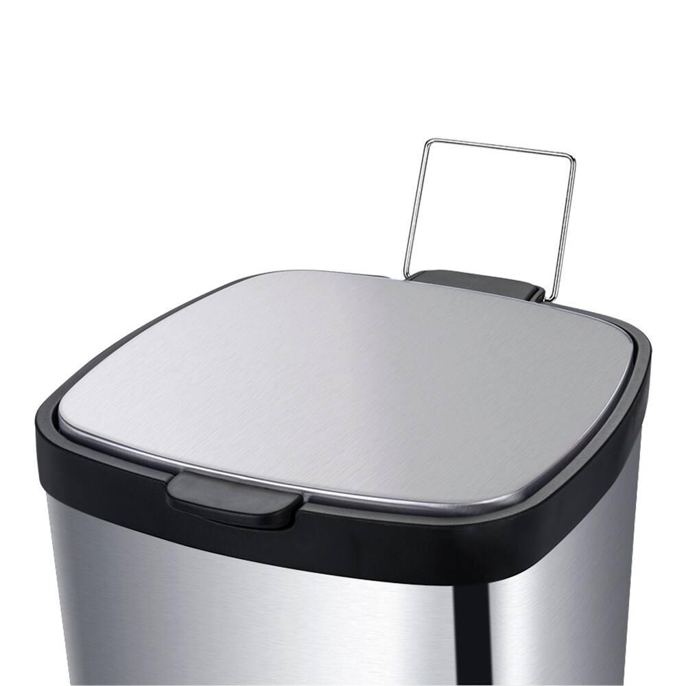 Lixeira Brinox com Pedal e Balde Frame Inox - 12 L - 2