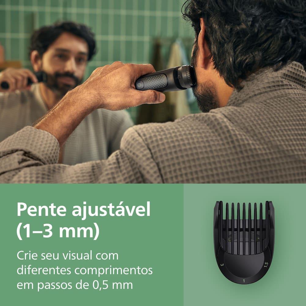 Aparador de Pelos Philips Multigroom MG3941/15 10 em 1 Bivolt - 7