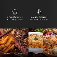 Fritadeira Elétrica Airfry Wap Prosdócimo Barbecue Heat Digital WC AB1030 6,6L 1700W Função Churrasco - 7