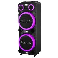Caixa de Som Torre Multilaser Pulse Double SP156 Bluetooth 2700W RMS Luz LED Bivolt - 3