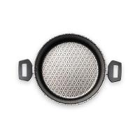 Caçarola Brinox Anis Pro-Flon Antiaderente 2,5L 20cm Tampa de Vidro Borgonha - 4