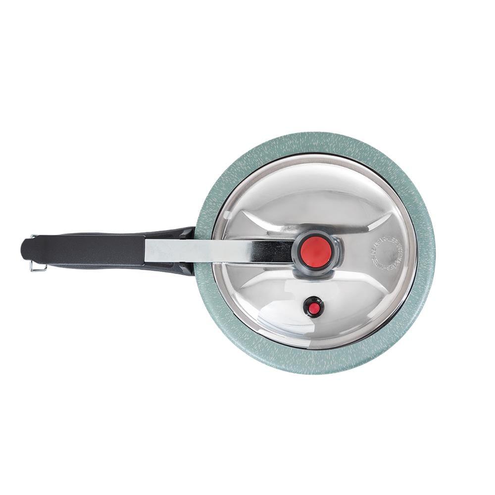 Panela de Pressão Brinox Ceramic Life Vapt 4,5L Mineral Resist Verde - 3