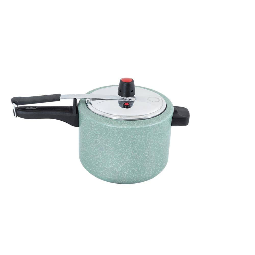 Panela de Pressão Brinox Ceramic Life Vapt 4,5L Mineral Resist Verde - 4
