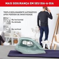 Ferro de Passar a Vapor Arno FECP Ecogliss Protect Desligamento Automático Verde - 7