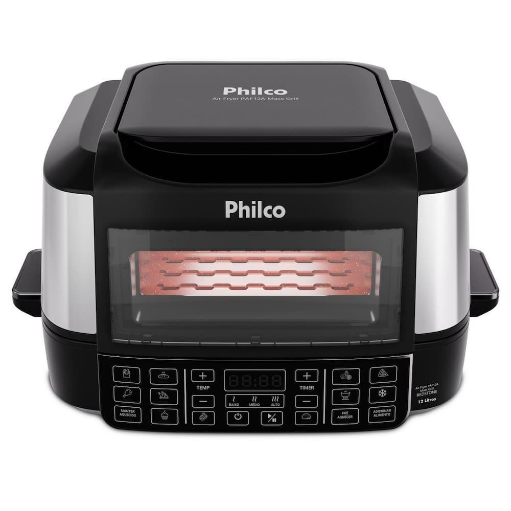 Fritadeira Elétrica Air Fryer Philco Oven PAF12A 12L Grill Preta - 4
