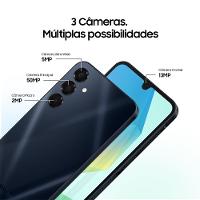 Smartphone Samsung Galaxy A16 5G Azul Escuro 128GB, 4GB RAM, Câmera de até 50MP, Tela 6.7" Full HD Super AMOLED, NFC e IP56 - 6