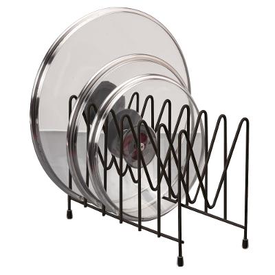 Suporte para Tampas Plásticas/Panelas Utimil Pintura Epóxi Preto