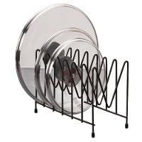 Suporte para Tampas Plásticas/Panelas Utimil Pintura Epóxi Preto - 1