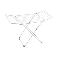 Varal de Chão com Abas Grande Utimil Dobradiça Inteligente Branco - 1