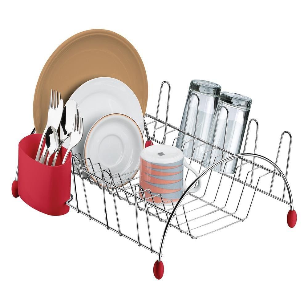 Escorredor de Louça Utimil CR490 13 Pratos 8 Copos Cromado - 2