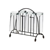 Suporte para Copos Utimil PR444 6 Copos Preto - 2