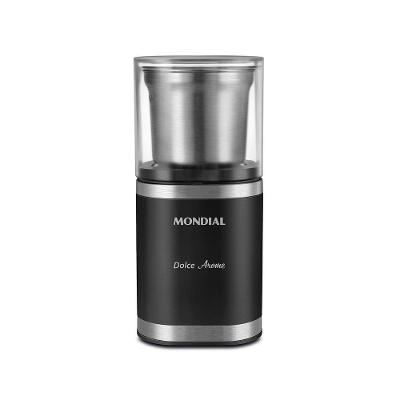 Moedor de Café Mondial MCF-01-BI Inox 180W 60g Lâminas Inox