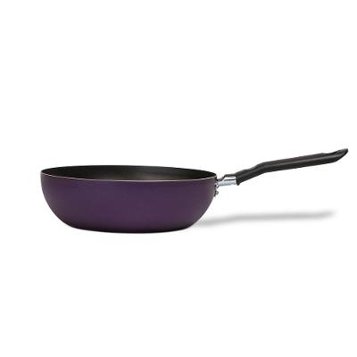 Panela Wok Brinox Fun Antiaderente Pro-Flon 2,3L 24cm Roxa