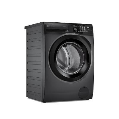 Máquina de Lavar Frontal Electrolux 12kg Cinza Ônix Inverter com Água Quente e Lavagem Inteligente (LFC12) 127V