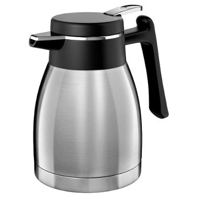 Bule Térmico Euro Home Quebec 1,2L Gatilho Parede Dupla Inox
