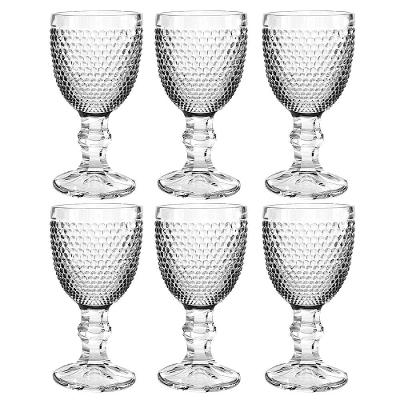 Conjunto de Taças L`hermitage Bardot em Vidro Transparente 60ml - 6 Peças