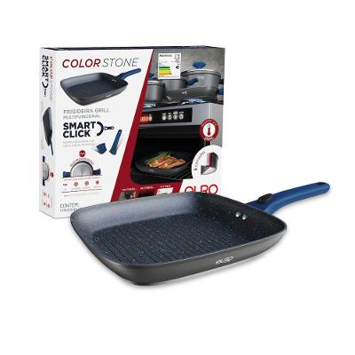Frigideira Grill Euro Home Smart Click 26cm Antiaderente