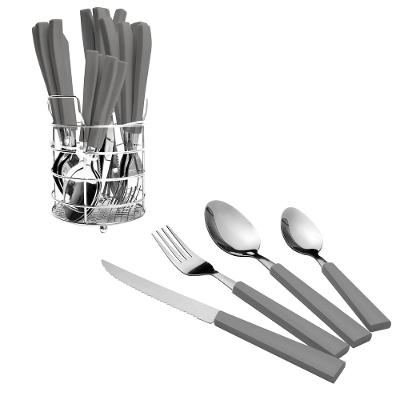 Faqueiro Dynasty Estai Inox 25 Peças