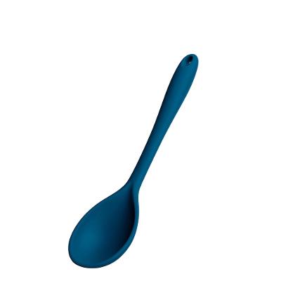 Colher para Arroz Euro Home Silicone Azul Cabo Metal