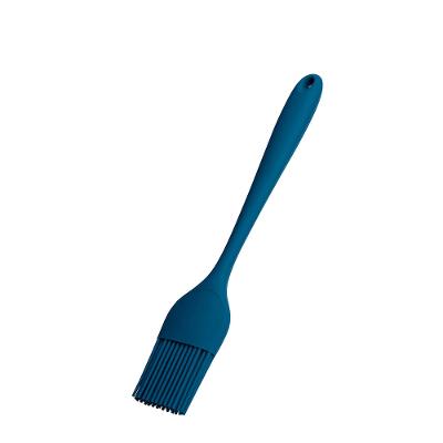 Pincel de Silicone Euro Home Azul com Cabo em Aço