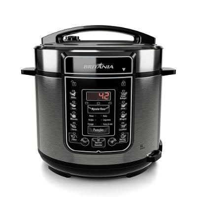 PAN PRESSAO ELET BRITANIA BPP05P 5L INOX 110V