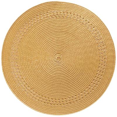 Lugar Americano Wolff em Poliéster Mostarda - 1 Peça