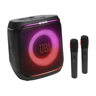 Caixa de Som JBL Partybox Encore 2 Bluetooth 2 Microfones AI Sound Boost Até 12h de Bateria Preta