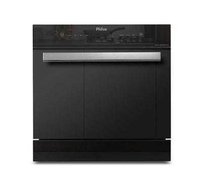Lava-Louças Philco PLL10 10 Serviços Preta 6 Programas Embutir Painel Digital
