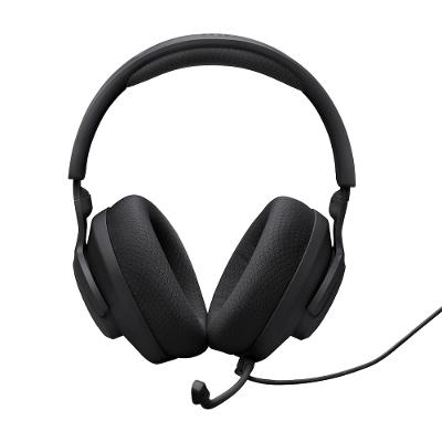 Fone de Ouvido Headset Gamer JBL Quantum 100 M2 com Fio Drivers 40mm Microfone Removível Preto