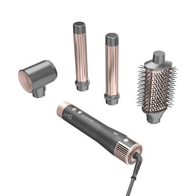Modelador GA.MA Italy Uniq Aura 4 em 1 1500W Efeito Coanda Escova Oval Secador e Cachos