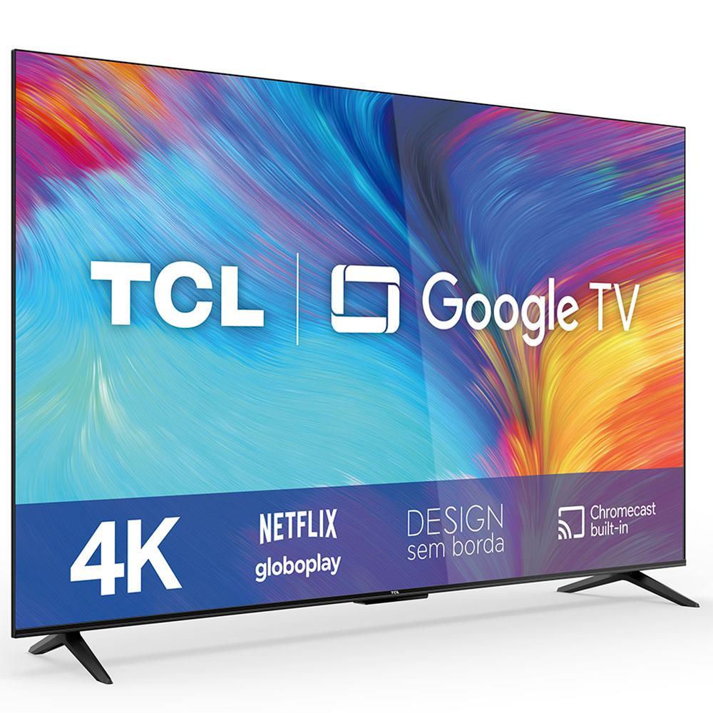 Smart TV LED 50" 4K TCL 50P635 com HDR, Wi-Fi Dual Band, Bluetooth, Controle Remoto com Comando por controle de Voz, Google Assistente e Borda fina - 2