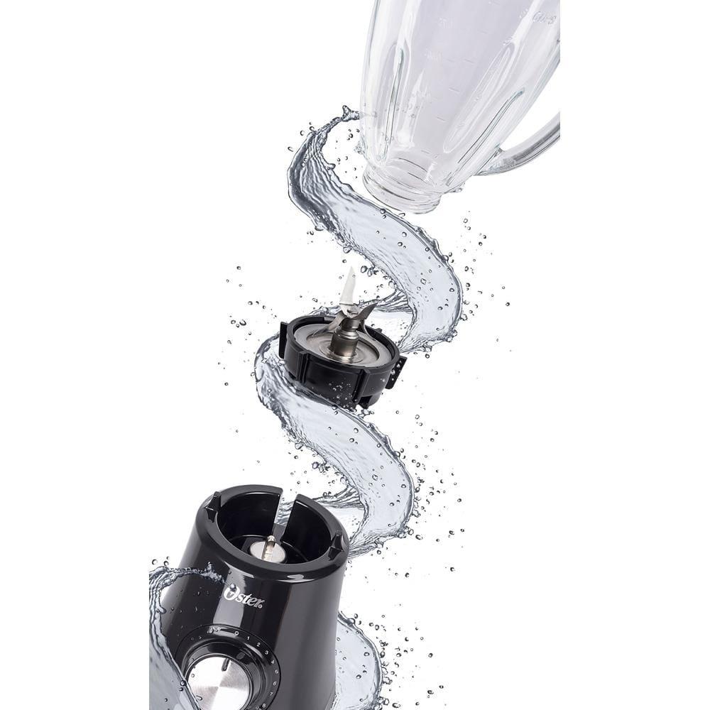 Liquidificador Oster Super Chef Preto com Copo de Vidro 750W e 8 Velocidades - 9