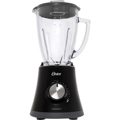 Liquidificador Oster Super Chef Preto com Copo de Vidro 750W e 8 Velocidades