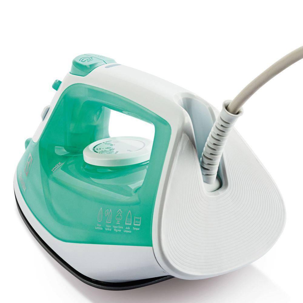 Ferro de Passar a Vapor Base Cerâmica com Spray Electrolux Easyline SIE70 Verde - 6