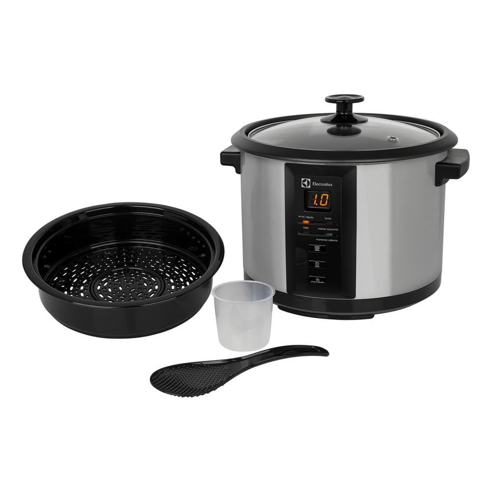Panela Elétrica Multiuso Electrolux Chef ECC20 Digital 1,8 L Preta/Inox - 6