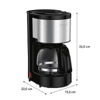 Cafeteira Elétrica Arno Perfectta Inox CFPI 12 Xícaras - Preta - 9