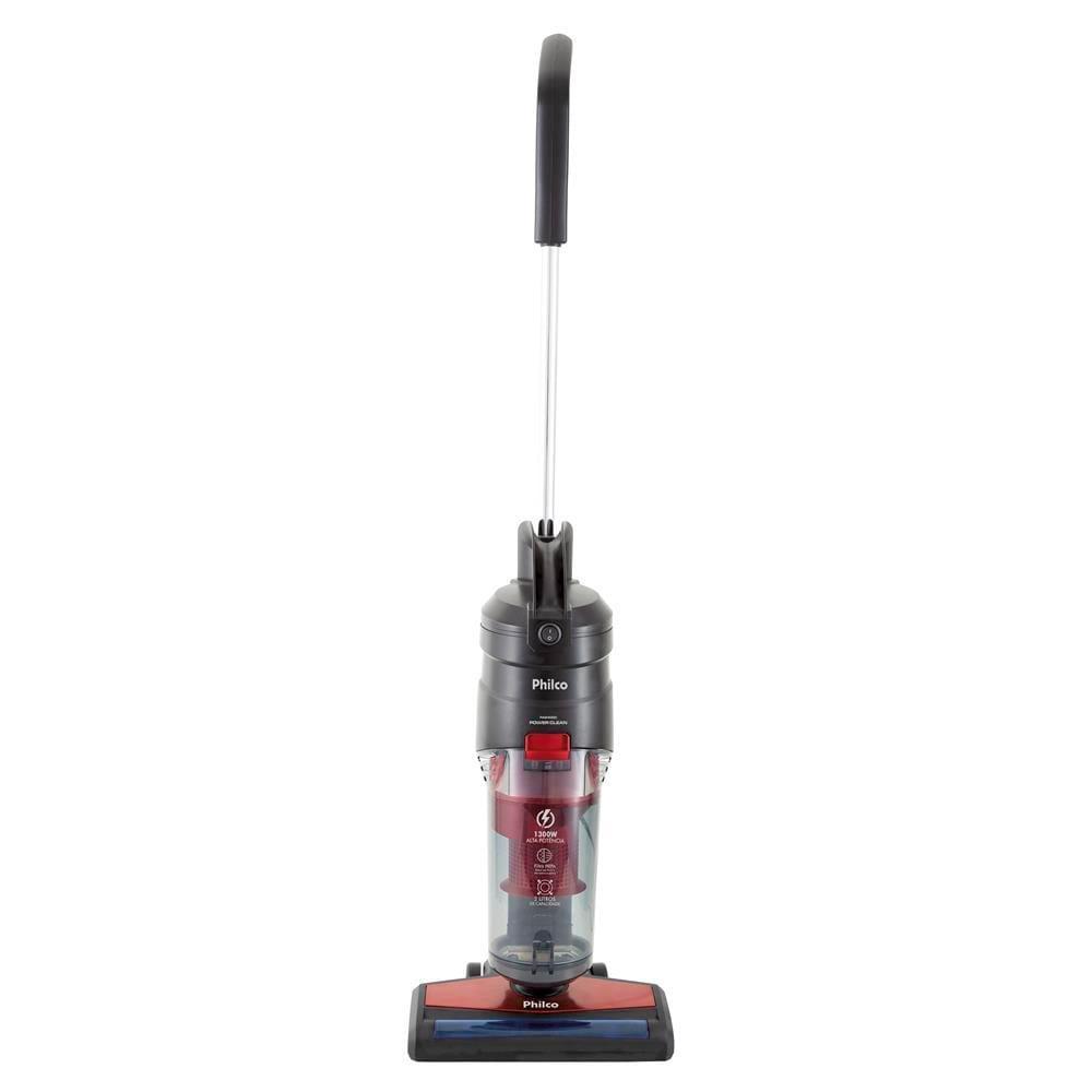 Aspirador de Pó Vertical Philco Power Clean PAS4000V 2000W – Preto/Vermelho - 1