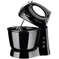 Batedeira Mondial Prática Black B-44 com 3 Velocidades – Preta - 1