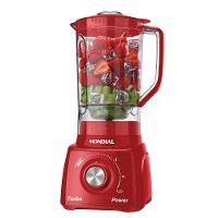 Conjunto Especial Mondial KT-105-R (Espremedor Premium + Batedeira Prática + Liquidificador Turbo Power) - Vermelho