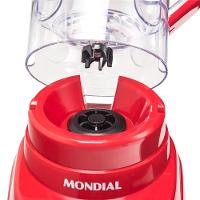 Conjunto Especial Mondial KT-105-R (Espremedor Premium + Batedeira Prática + Liquidificador Turbo Power) - Vermelho - 6