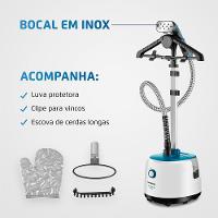 Passadeira a Vapor Mondial Vip Care VP-07 – Branco/Azul - 11