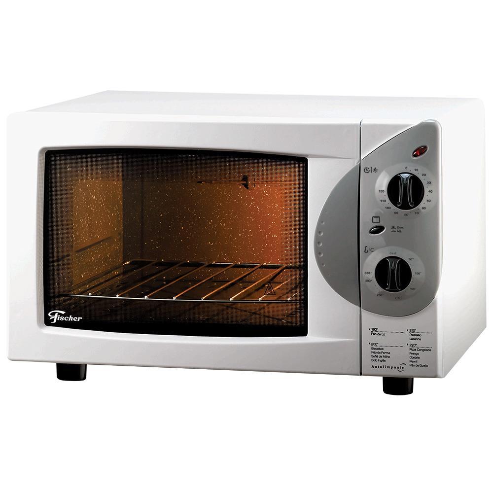 Forno Elétrico Fischer Grill de Bancada 44 Litros com Dourador e Timer 1750W - Branco - 2
