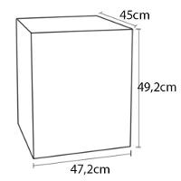 Frigobar Midea MRC06B Branco – 45L - 5