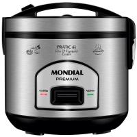 Panela Elétrica de Arroz Mondial PE-43 6 Xícaras - Preta/Inox - 1