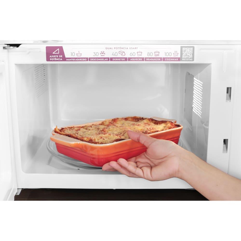 Micro-ondas Electrolux MEO44 34L Função Tira Odor Branco - 16